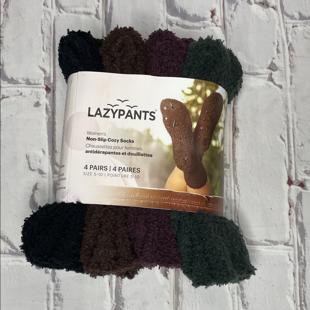 Lazypants Non-Slip Cozy Socks Set